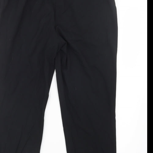 Marks and Spencer Womens Black   Trousers  Size 14 L25 in - Short Leg