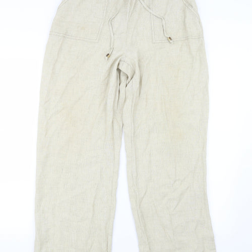 Roman Womens Ivory   Trousers  Size 12 L30 in