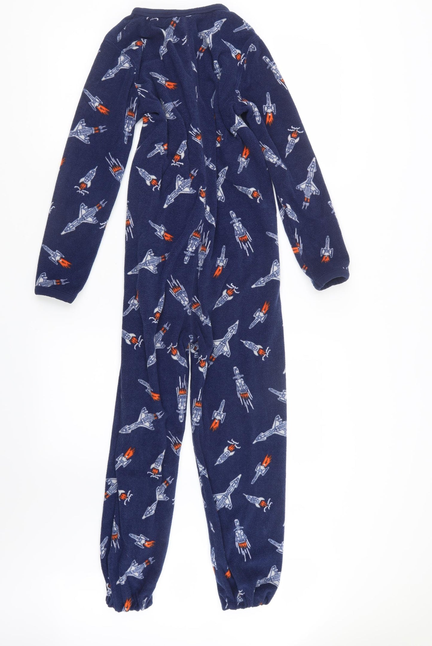 Lands' End Boys Blue Geometric   One Piece Size 9-10 Years