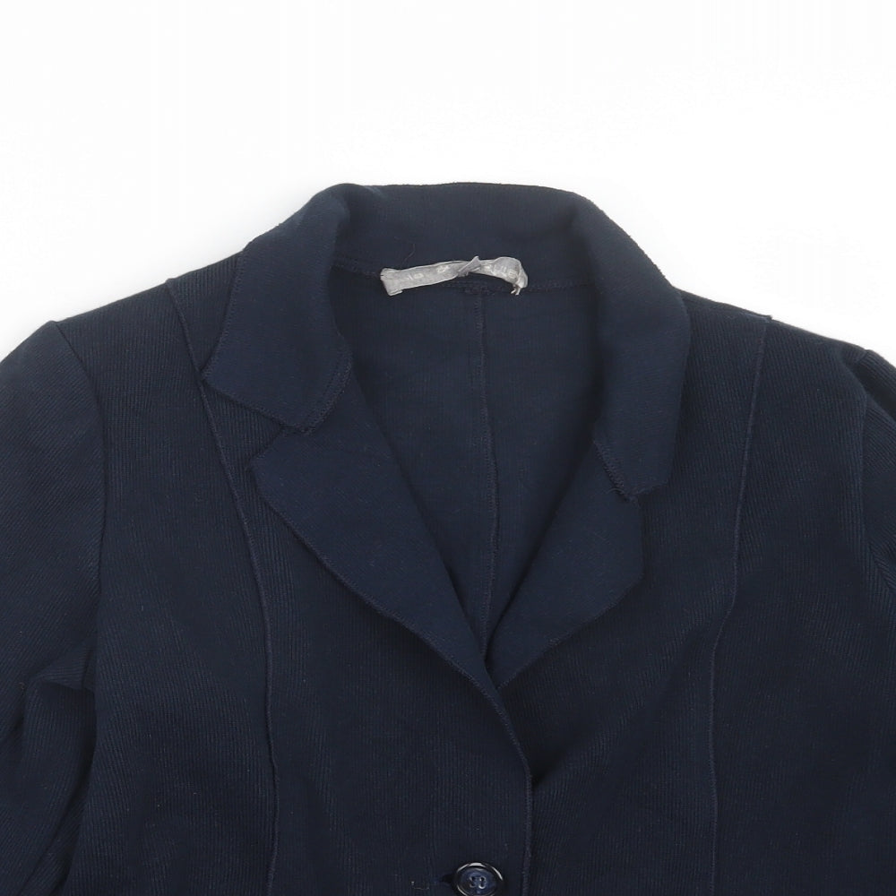 Lola & Sophie Womens Blue   Jacket  Size S