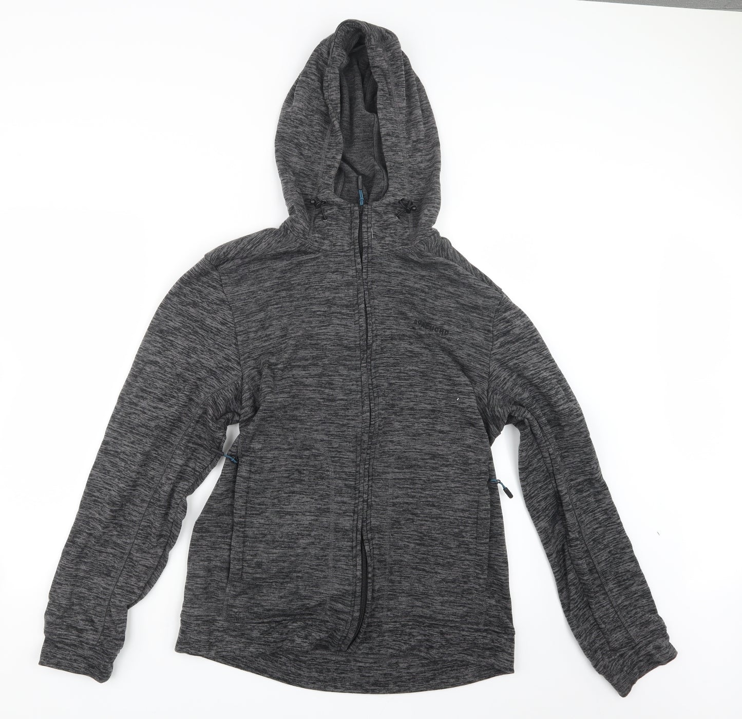 Ayacucho Womens Grey   Full Zip Hoodie Size M
