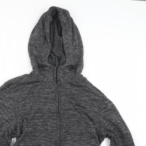 Ayacucho Womens Grey   Full Zip Hoodie Size M