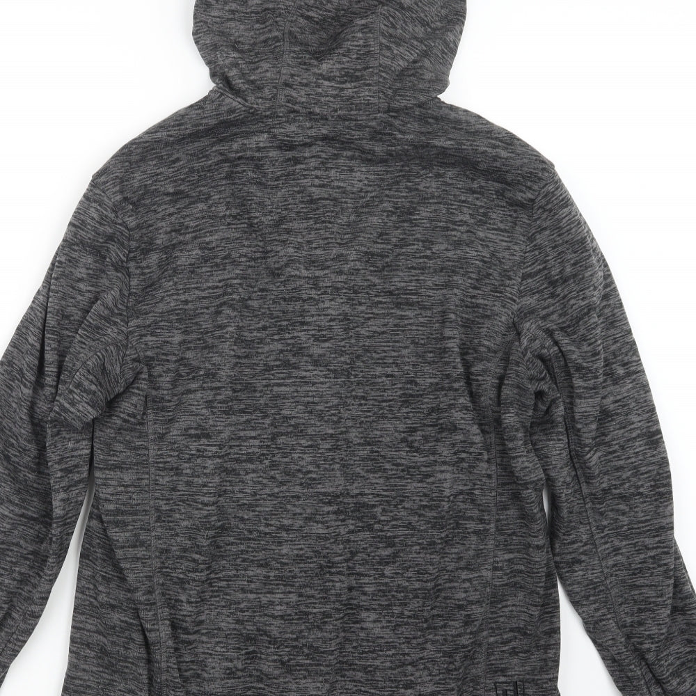 Ayacucho Womens Grey   Full Zip Hoodie Size M