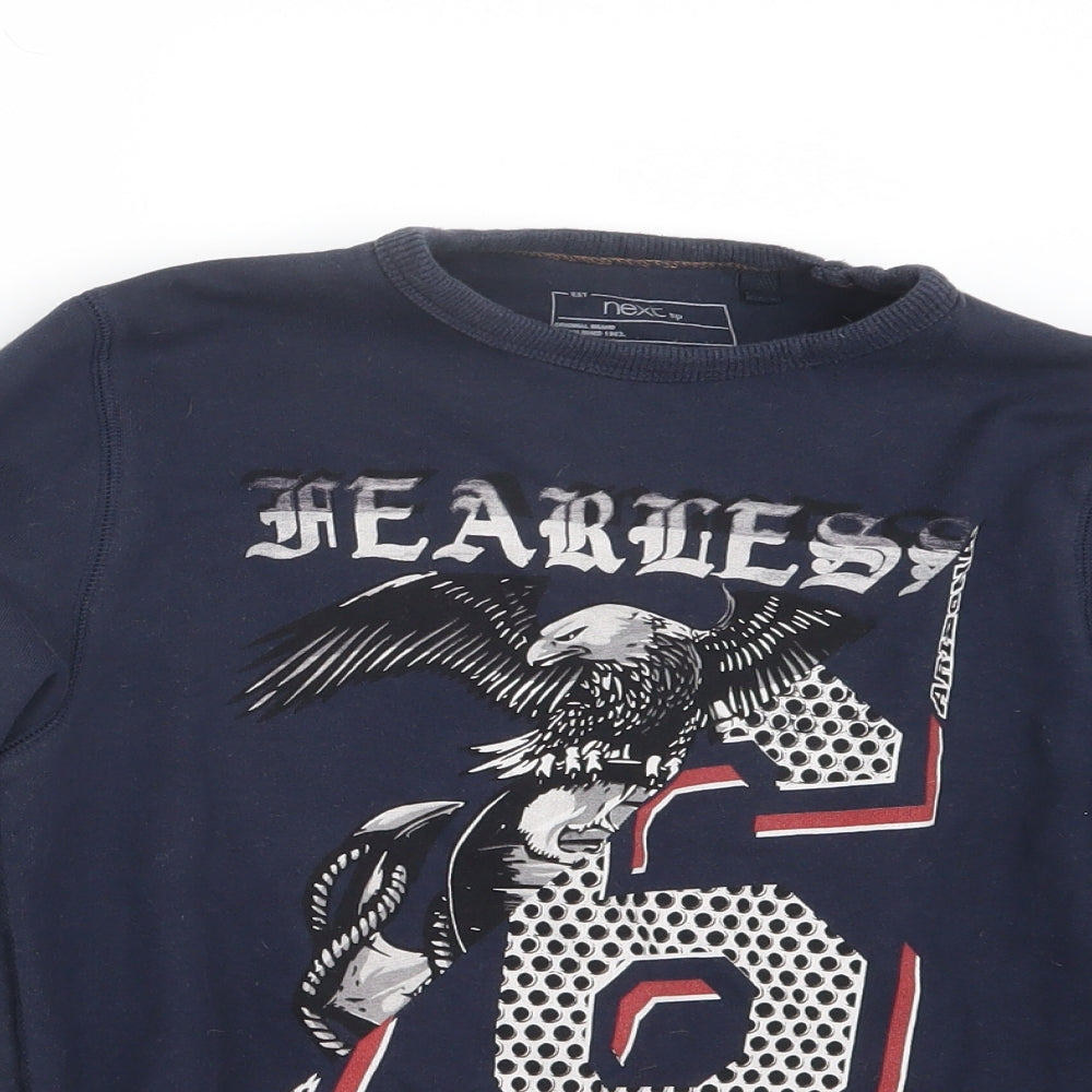 NEXT Boys Blue   Pullover Jumper Size 11 Years