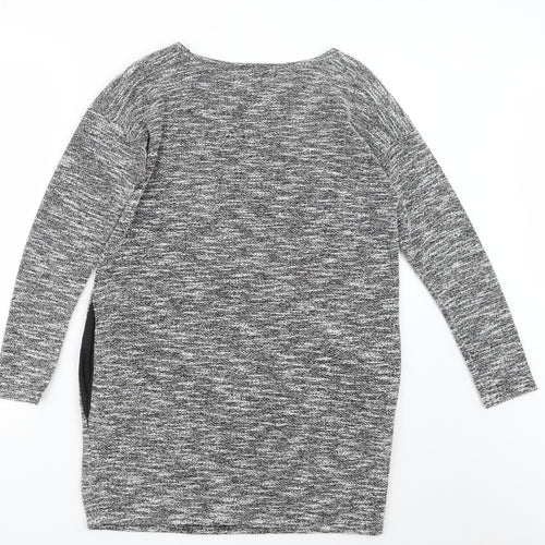 Miss Selfridge Womens Grey   Pullover Jumper Size 10