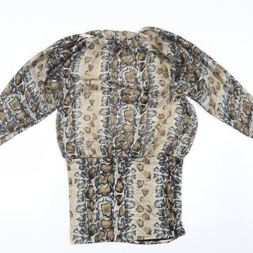 Preworn Womens Brown Animal Print  Shift  One Size
