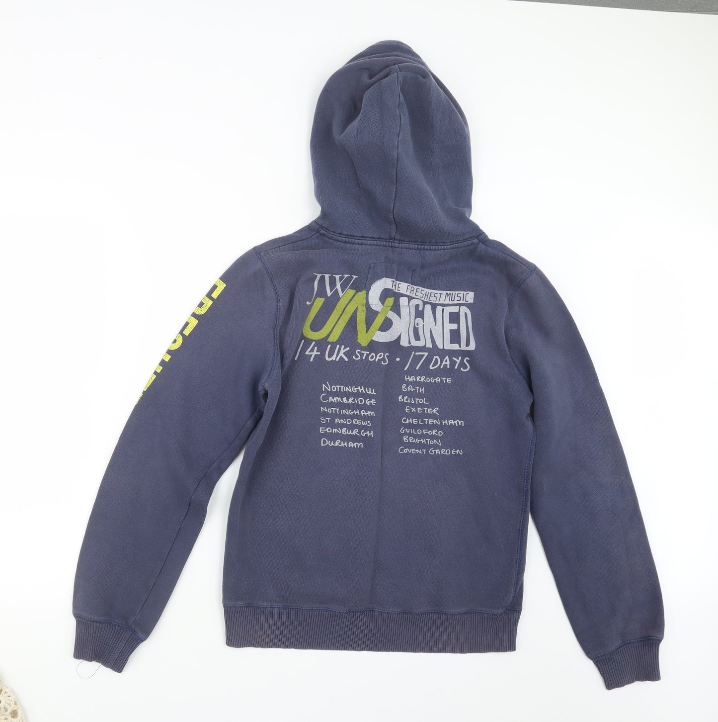 Jack Wills Womens Blue   Pullover Hoodie Size 12