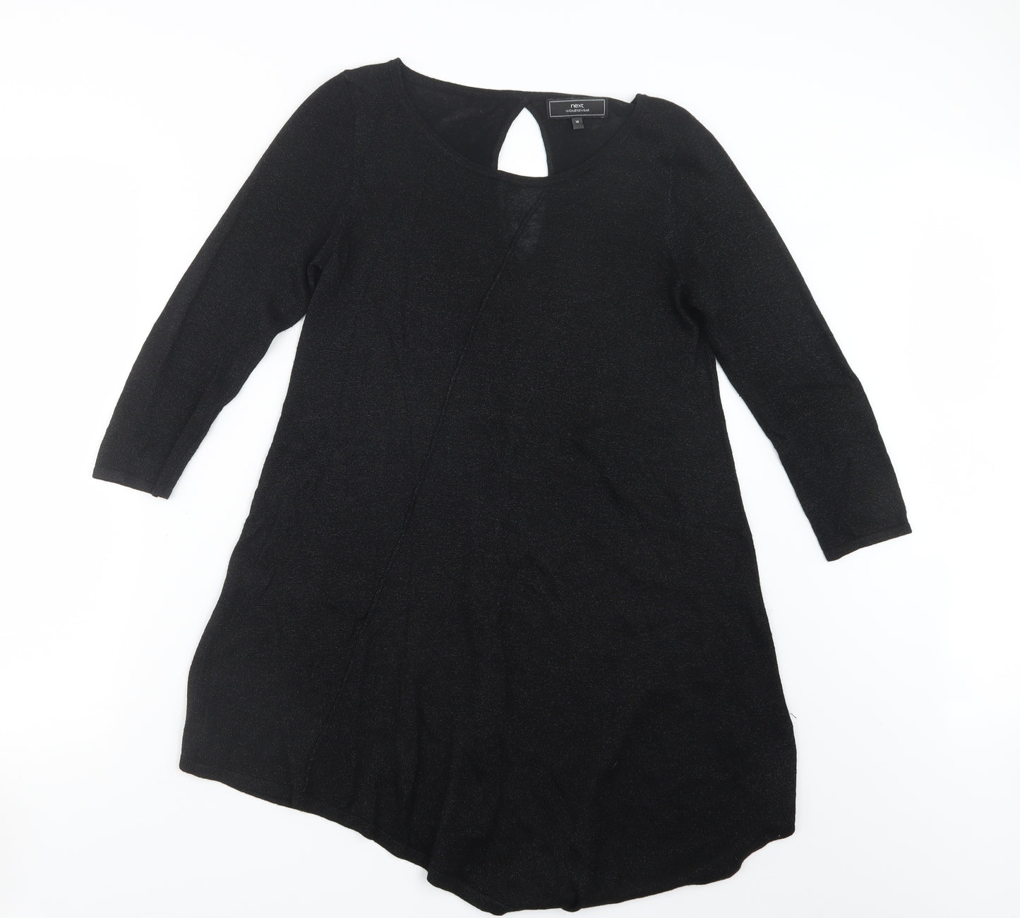 NEXT Womens Black   Basic T-Shirt Size 10