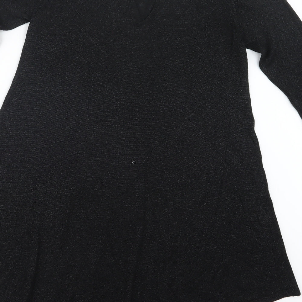 NEXT Womens Black   Basic T-Shirt Size 10