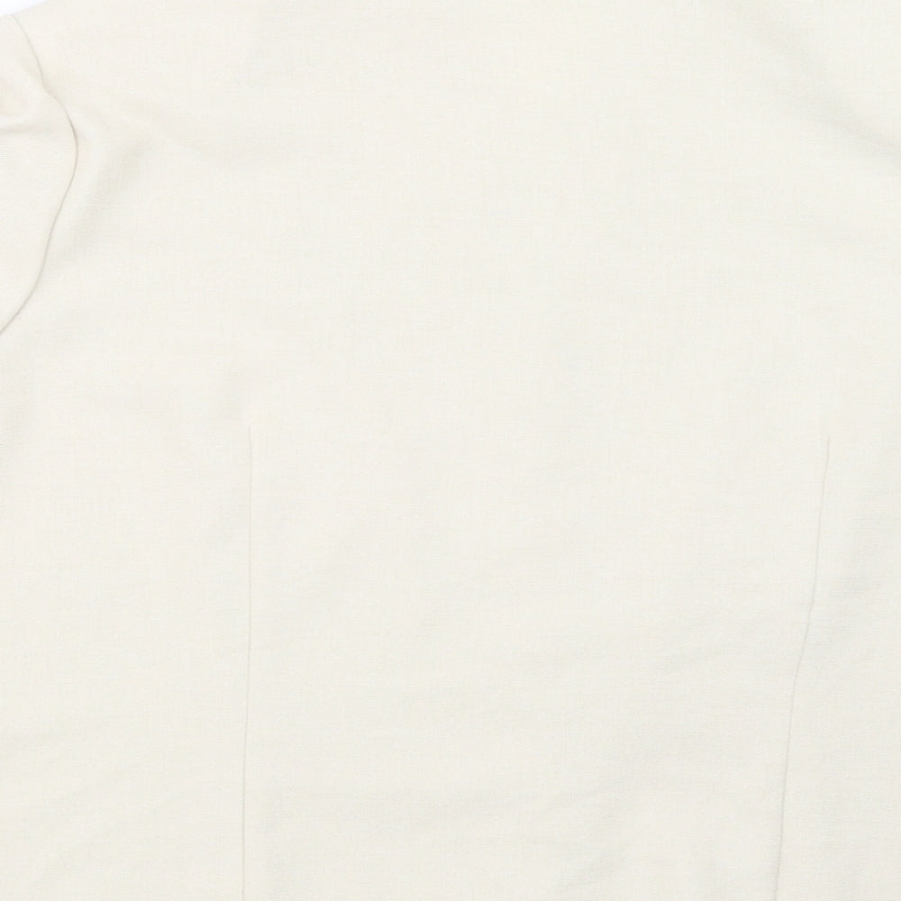 Eastex Womens Beige   Basic Button-Up Size 18
