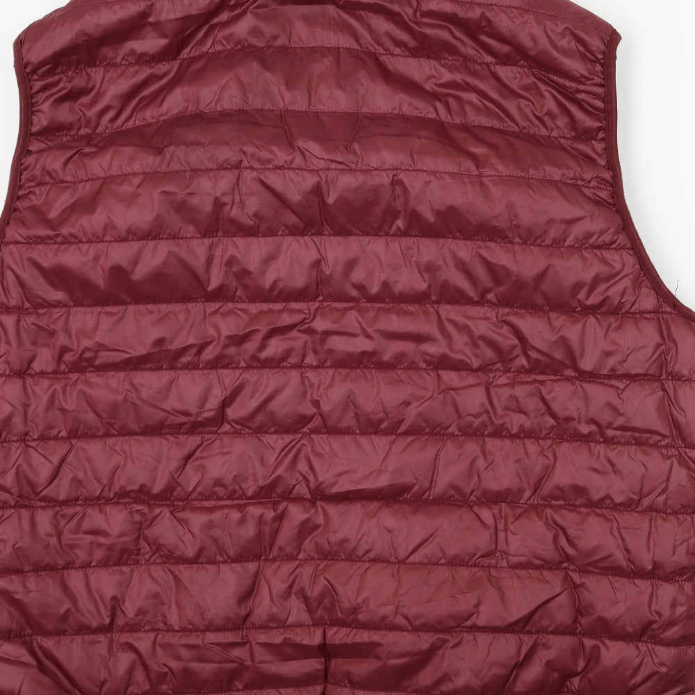 Atlas for Men Mens Red   Gilet Coat Size XL