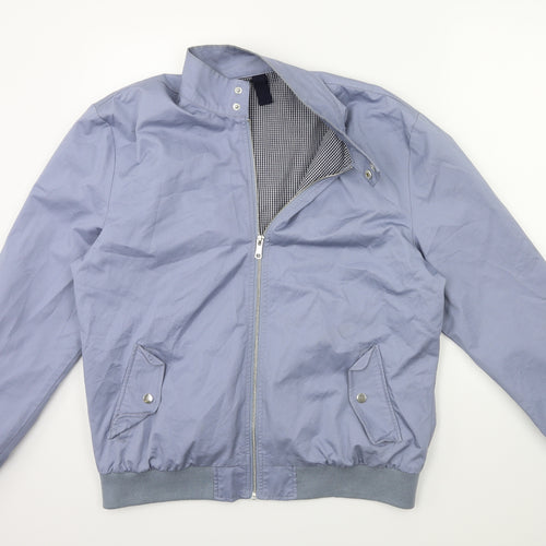 River Island Mens Grey   Bomber Jacket Jacket Size L