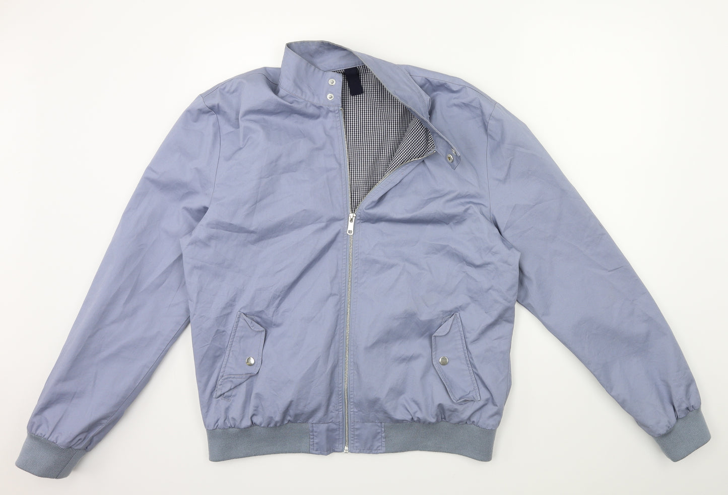 River Island Mens Grey   Bomber Jacket Jacket Size L