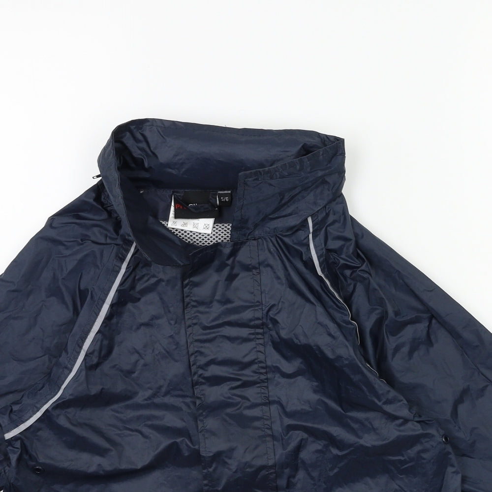 pro climate Boys Blue   Rain Coat Coat Size 6 Years