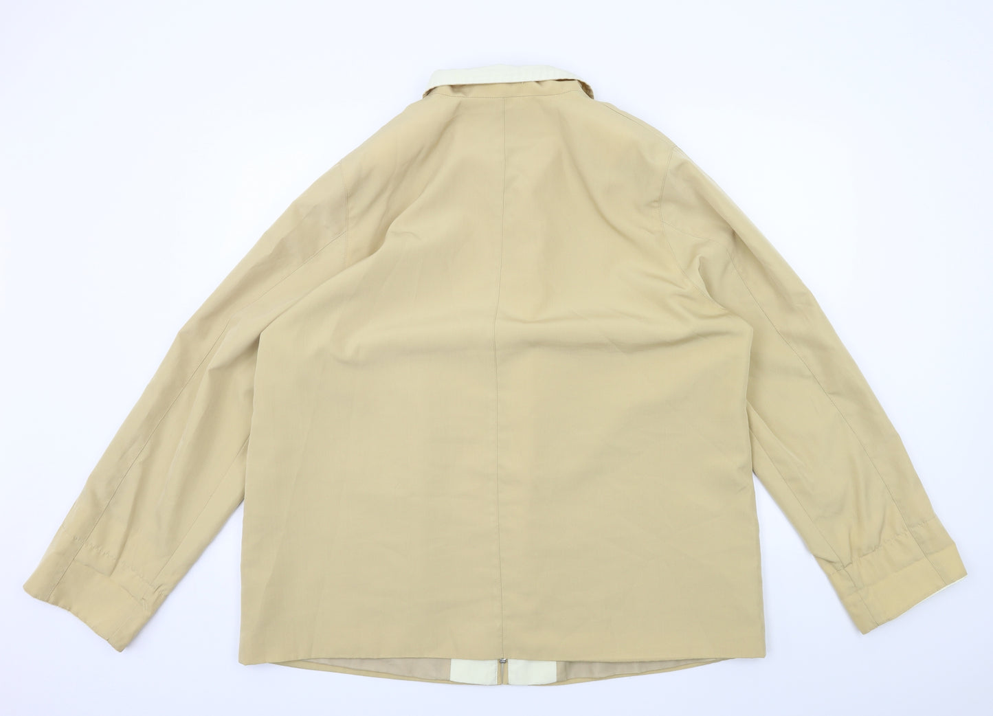 Marks and Spencer Womens Beige   Overcoat Coat Size 22