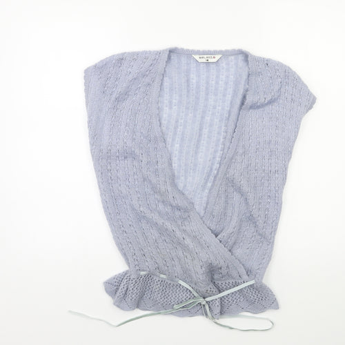 Select Womens Grey  Knit Pullover Jumper Size 14