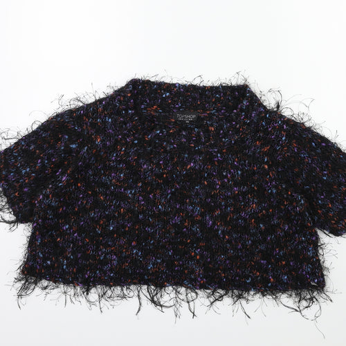 Marks and Spencer Womens Black  Knit Pullover Jumper Size 12