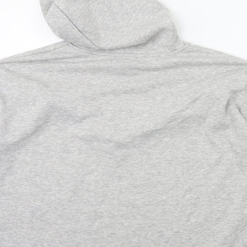 Papaya Womens Grey   Pullover Hoodie Size L