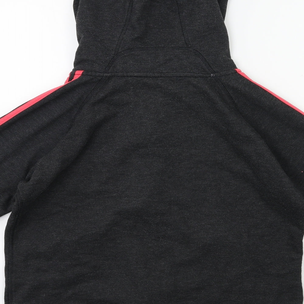 adidas Womens Grey   Full Zip Hoodie Size 8