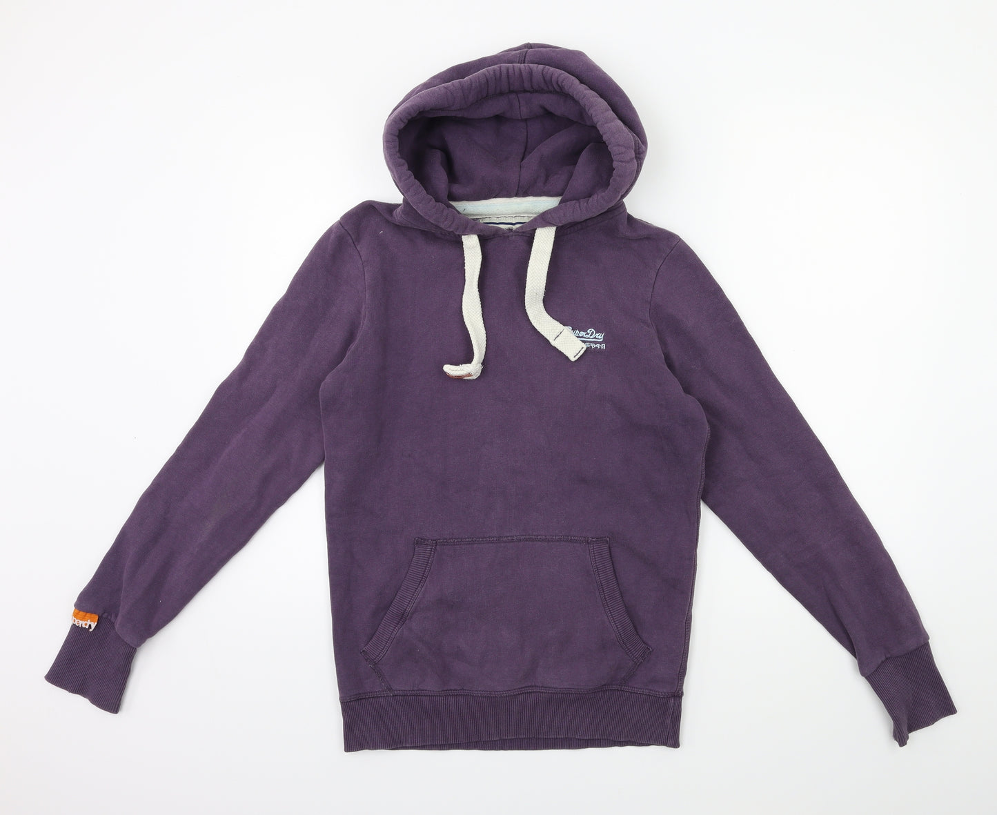 Superdry Womens Purple   Pullover Hoodie Size S