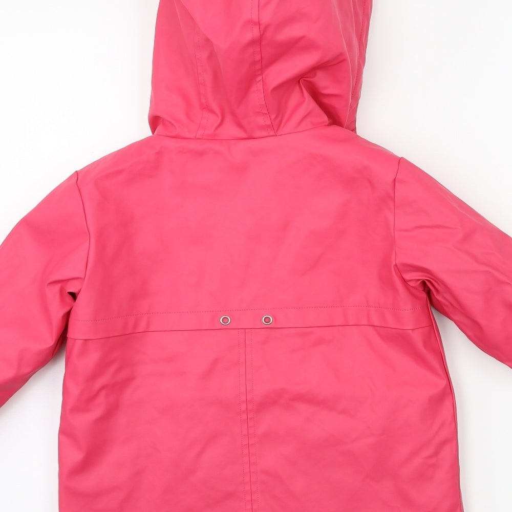 NEXT Girls Pink   Rain Coat Coat Size 4 Years