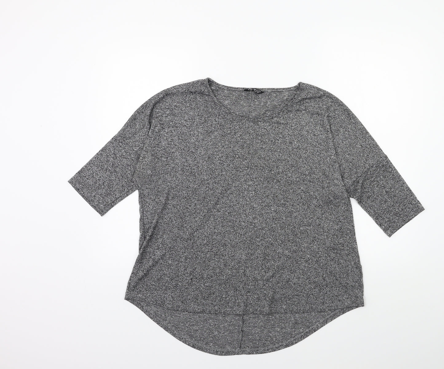 Select Womens Grey   Basic T-Shirt Size 14