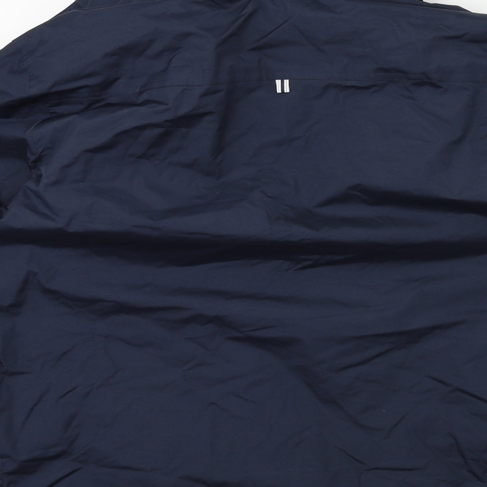 Regatta Womens Blue  Knit Rain Coat Coat Size M