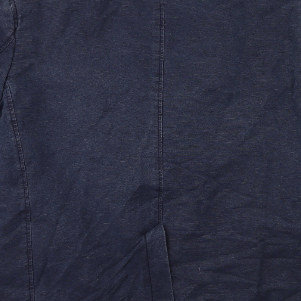 Brook Taverner Mens Blue   Jacket Suit Jacket Size 44