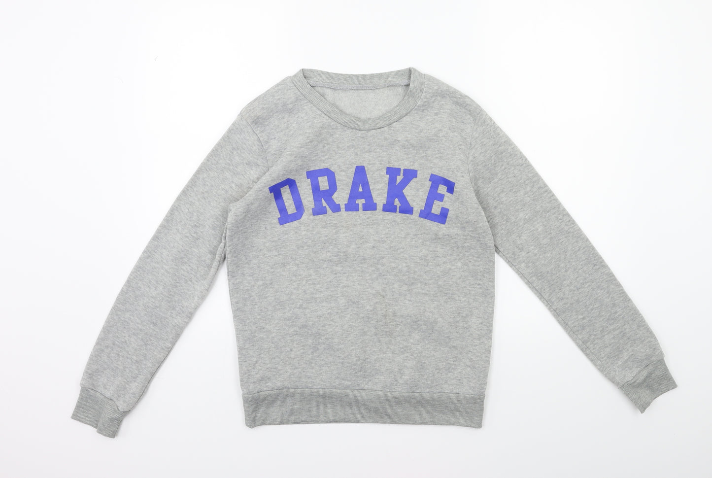 Preworn Womens Grey   Pullover Sweatshirt Size M  - drake
