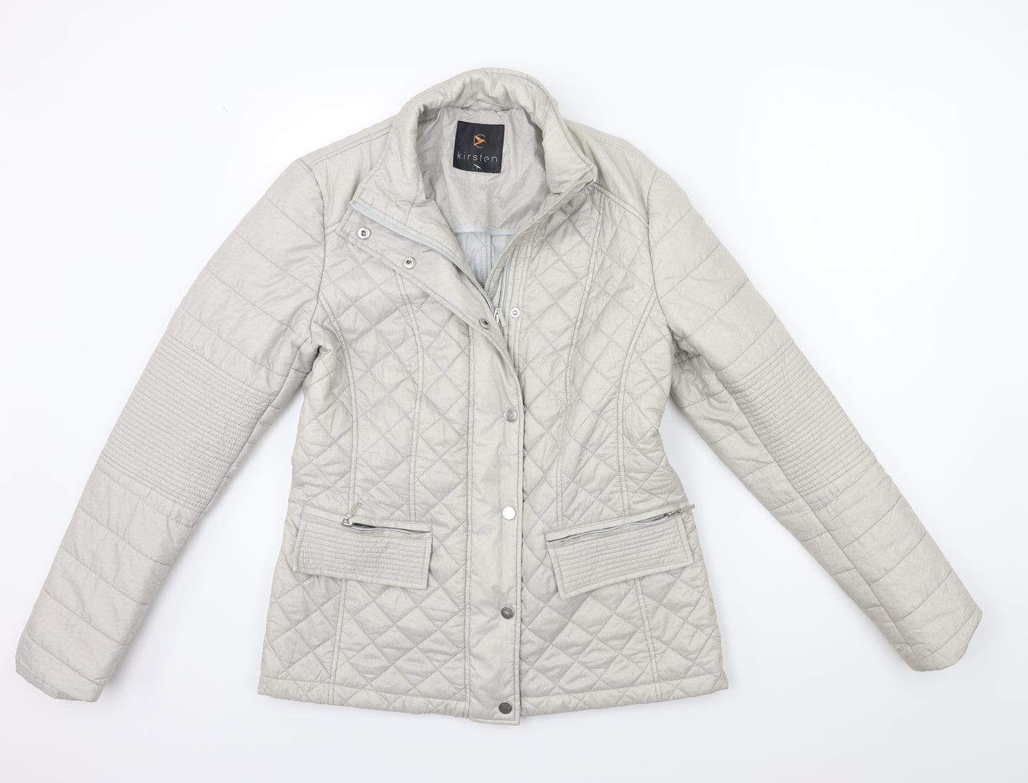 Kirsten Womens Grey   Jacket  Size 12