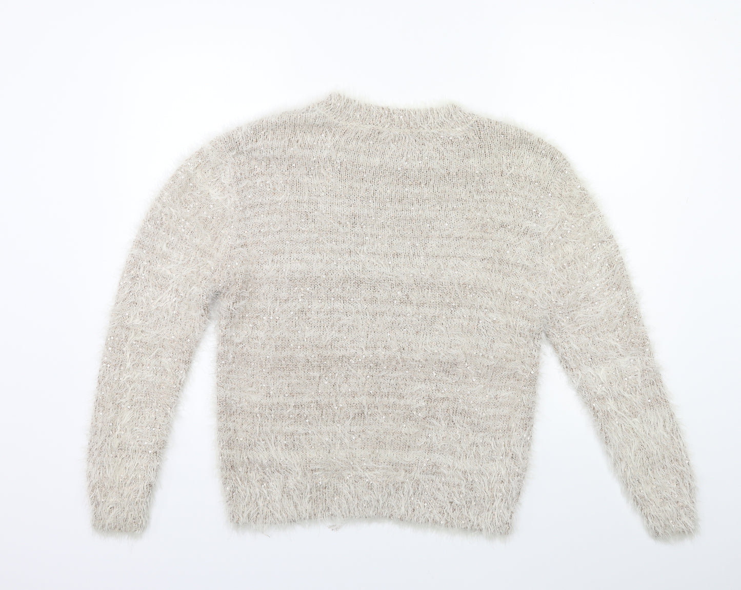 Atmosphere Womens Gold  Knit Pullover Jumper Size 14