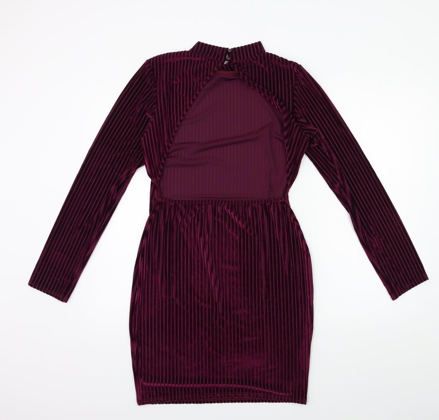 Missguided Womens Purple   Bodycon  Size 14  - Backless