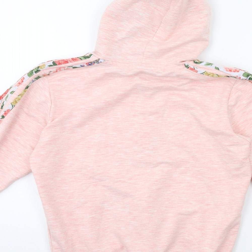 adidas Girls Pink   Full Zip Hoodie Size 14 Years