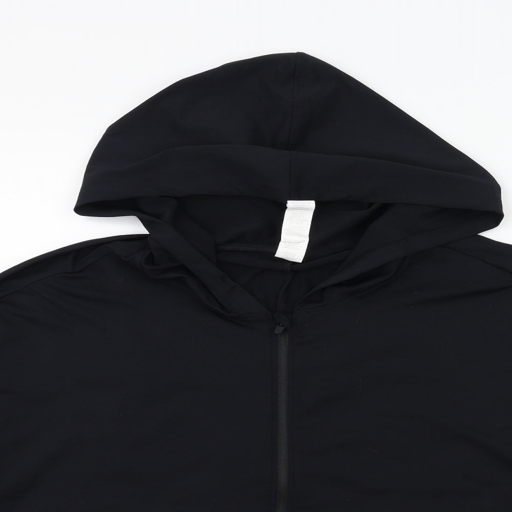 Fabletics Womens Black   Full Zip Hoodie Size XL