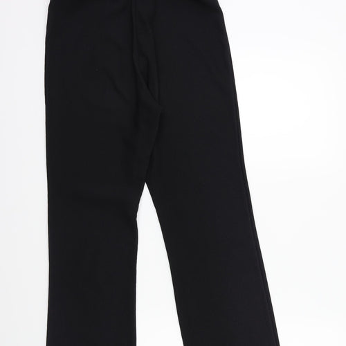 Preworn Womens Black   Trousers  Size 10 L28 in