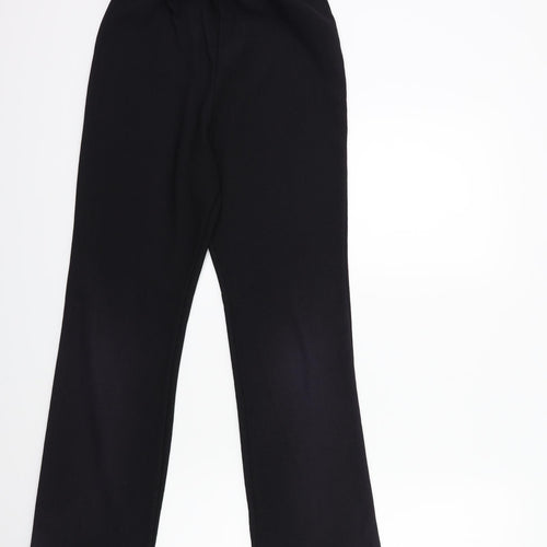 Preworn Womens Black   Trousers  Size 10 L28 in