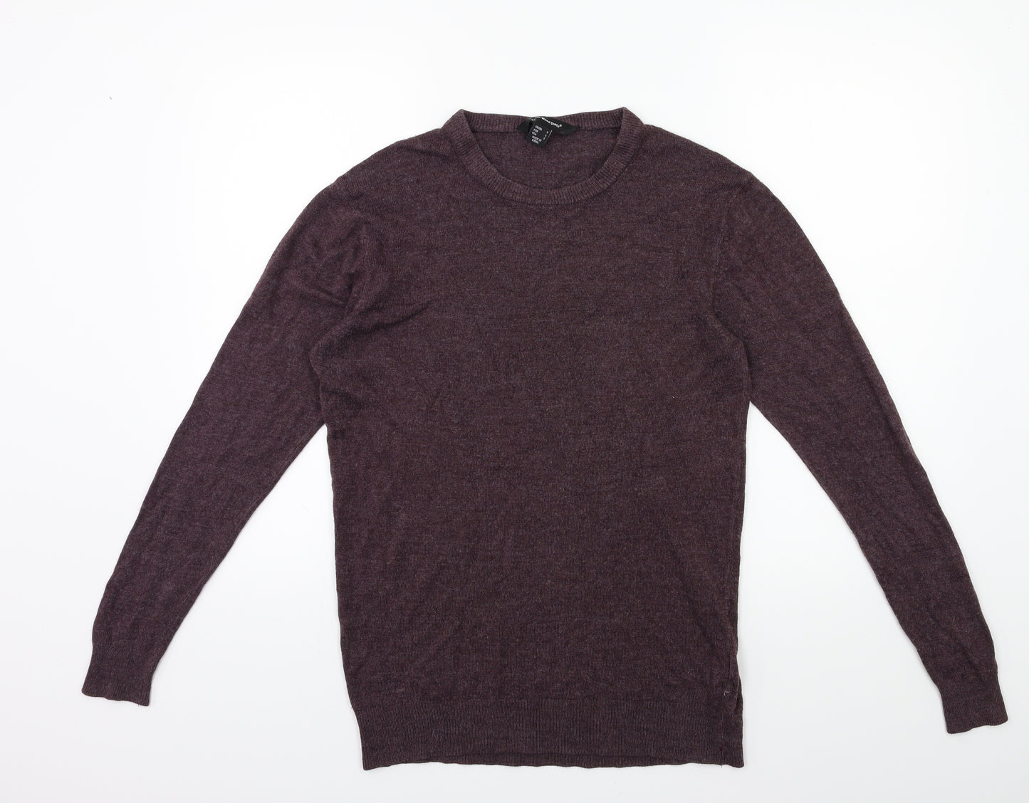 Cedar Wood State Mens Red  Knit Pullover Jumper Size S