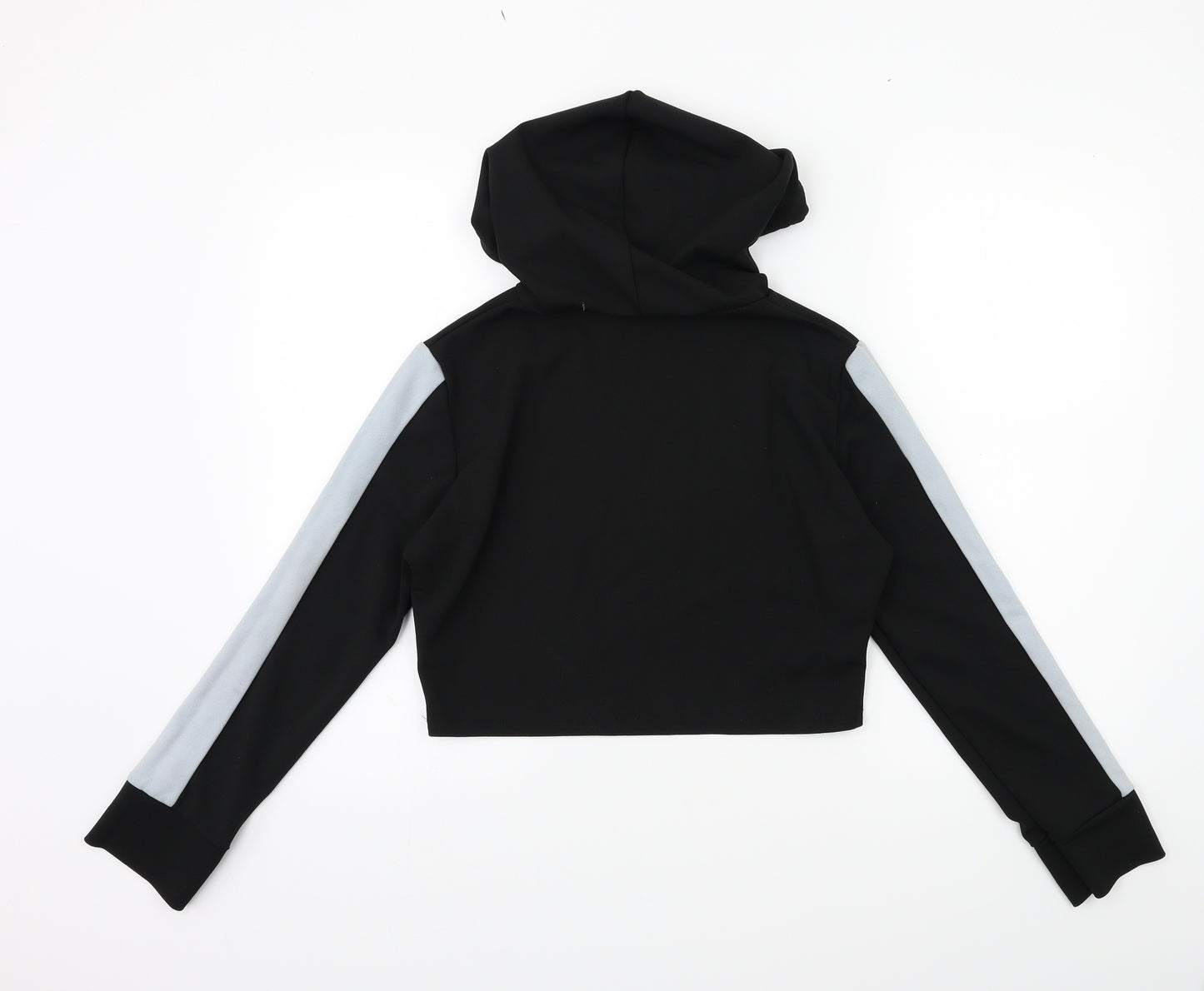 I SAW IT FIRST Womens Black   Pullover Hoodie Size 12