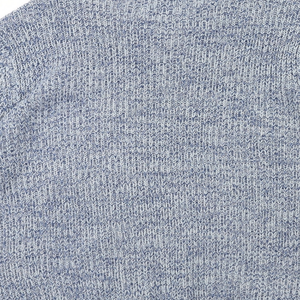 George Mens Blue  Knit Pullover Jumper Size L
