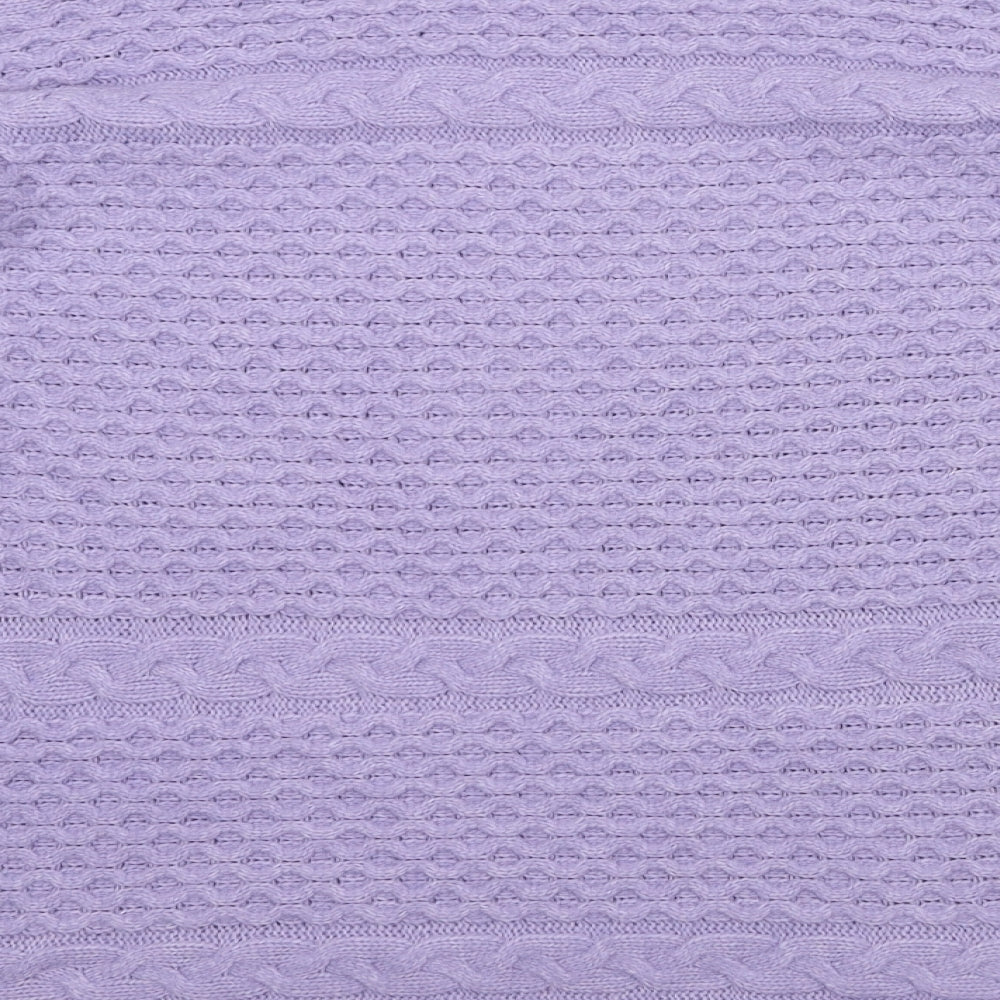 Bonmarché Womens Purple  Knit Pullover Jumper Size 18
