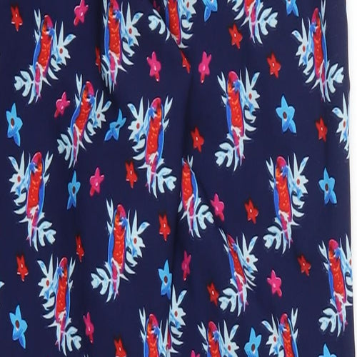 New Look Girls Blue Floral  Bloomer Trousers Size 9 Years - Birds