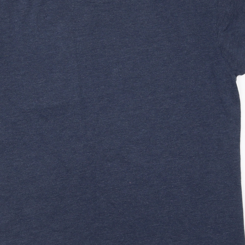 Burton Mens Blue Paisley   T-Shirt Size M