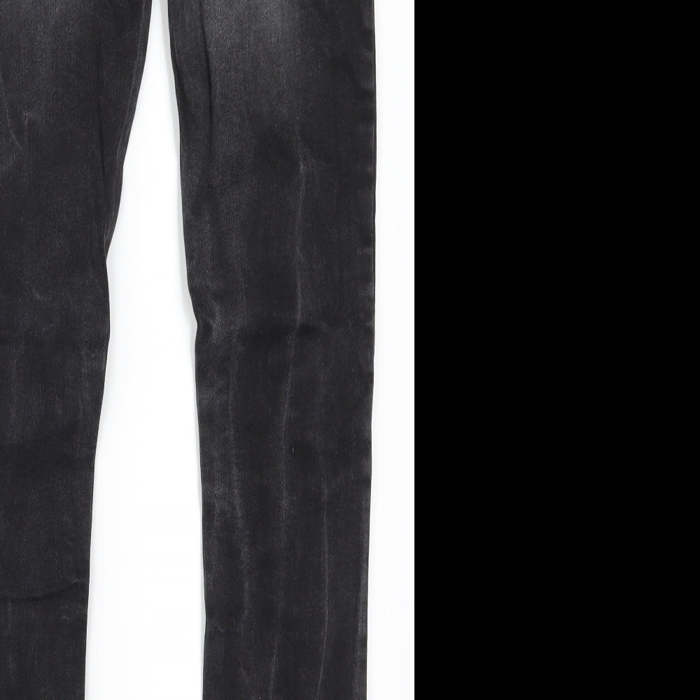 River Island Mens Grey  Denim Skinny Jeans Size 34 L32 in