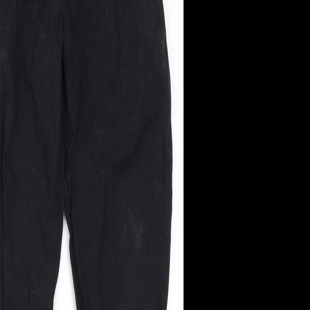 H&M Girls Black   Cargo Trousers Size 10-11 Years