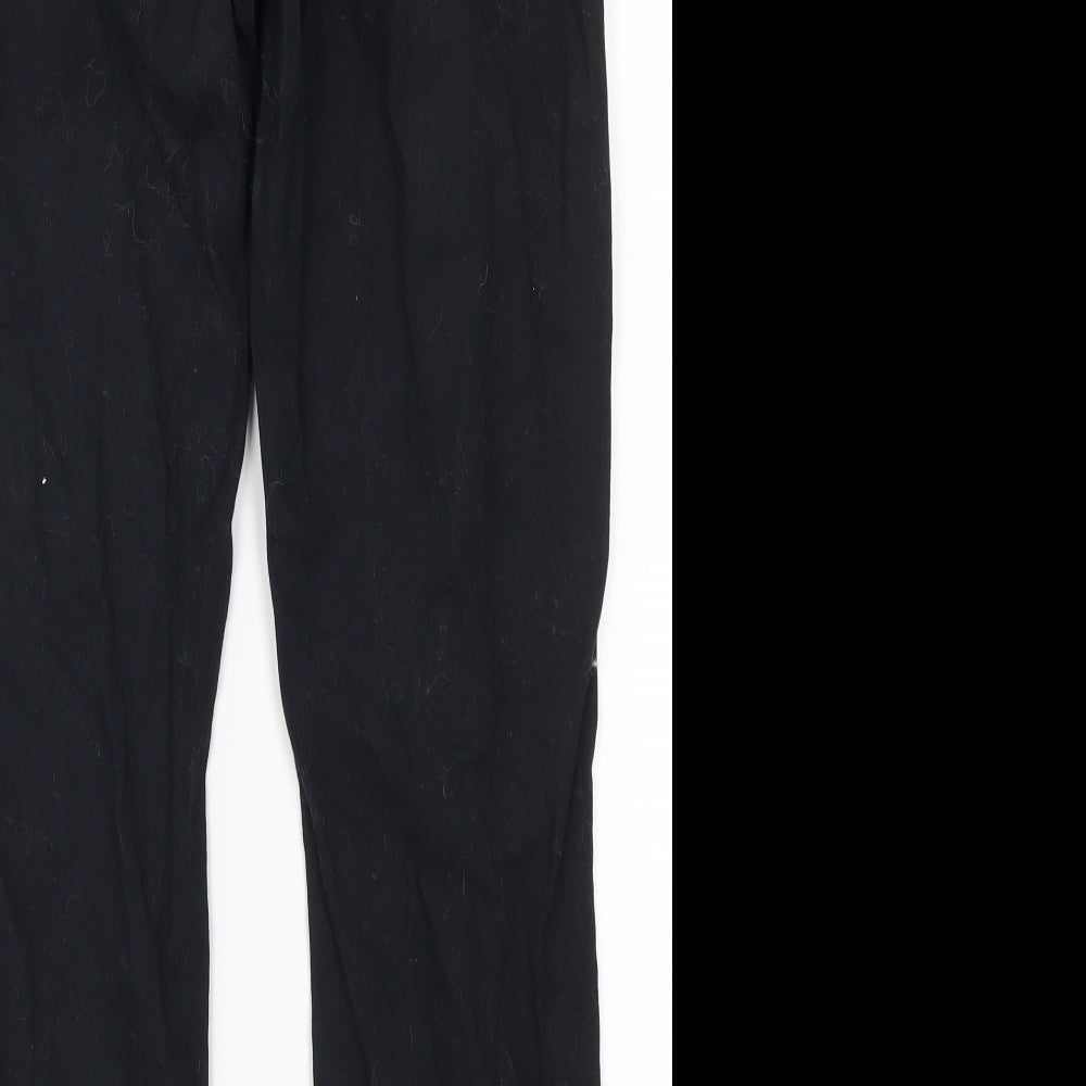 H&M Girls Black   Cargo Trousers Size 10-11 Years