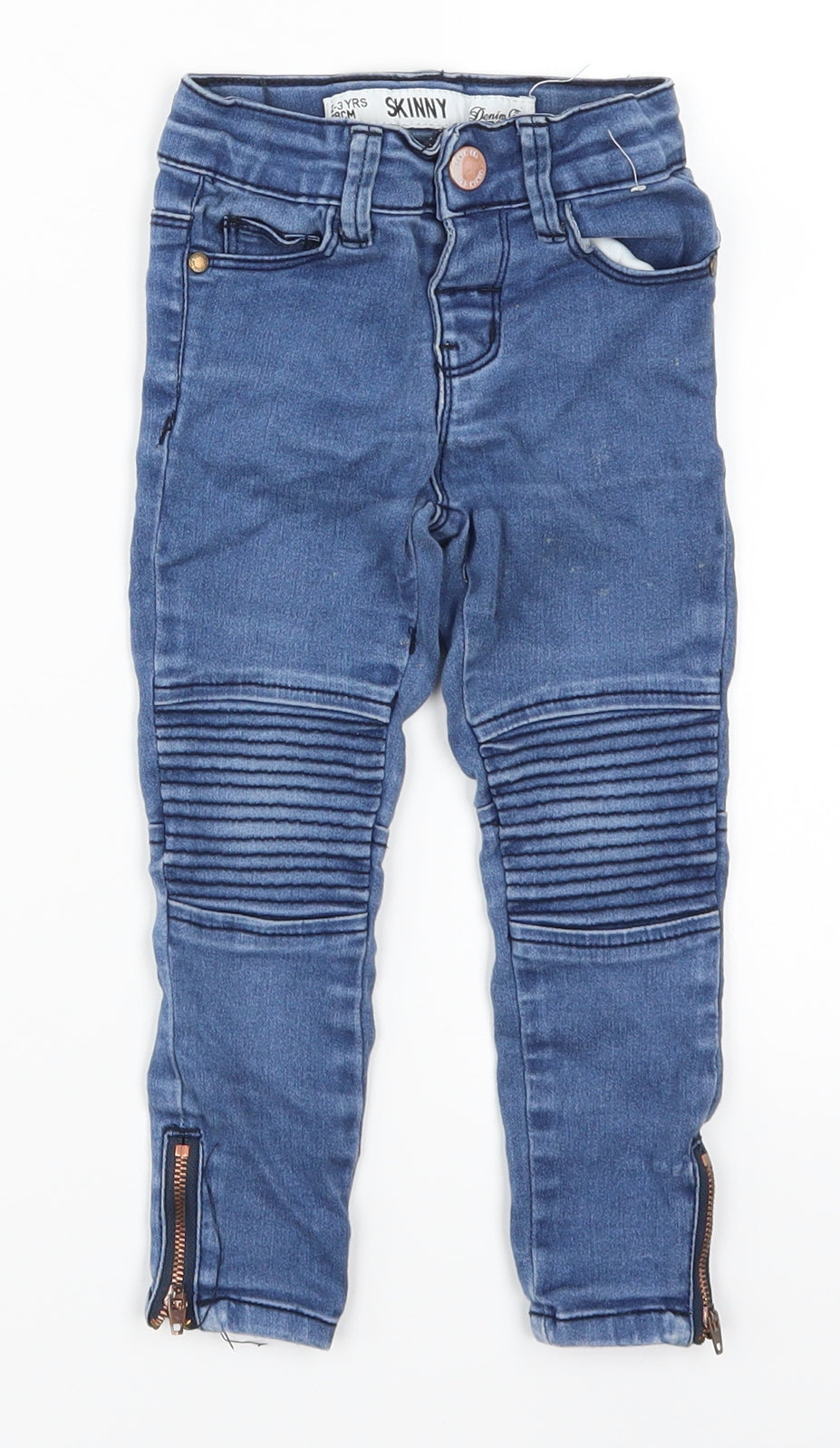Denim Co Boys Blue  Denim Skinny Jeans Size 2-3 Years