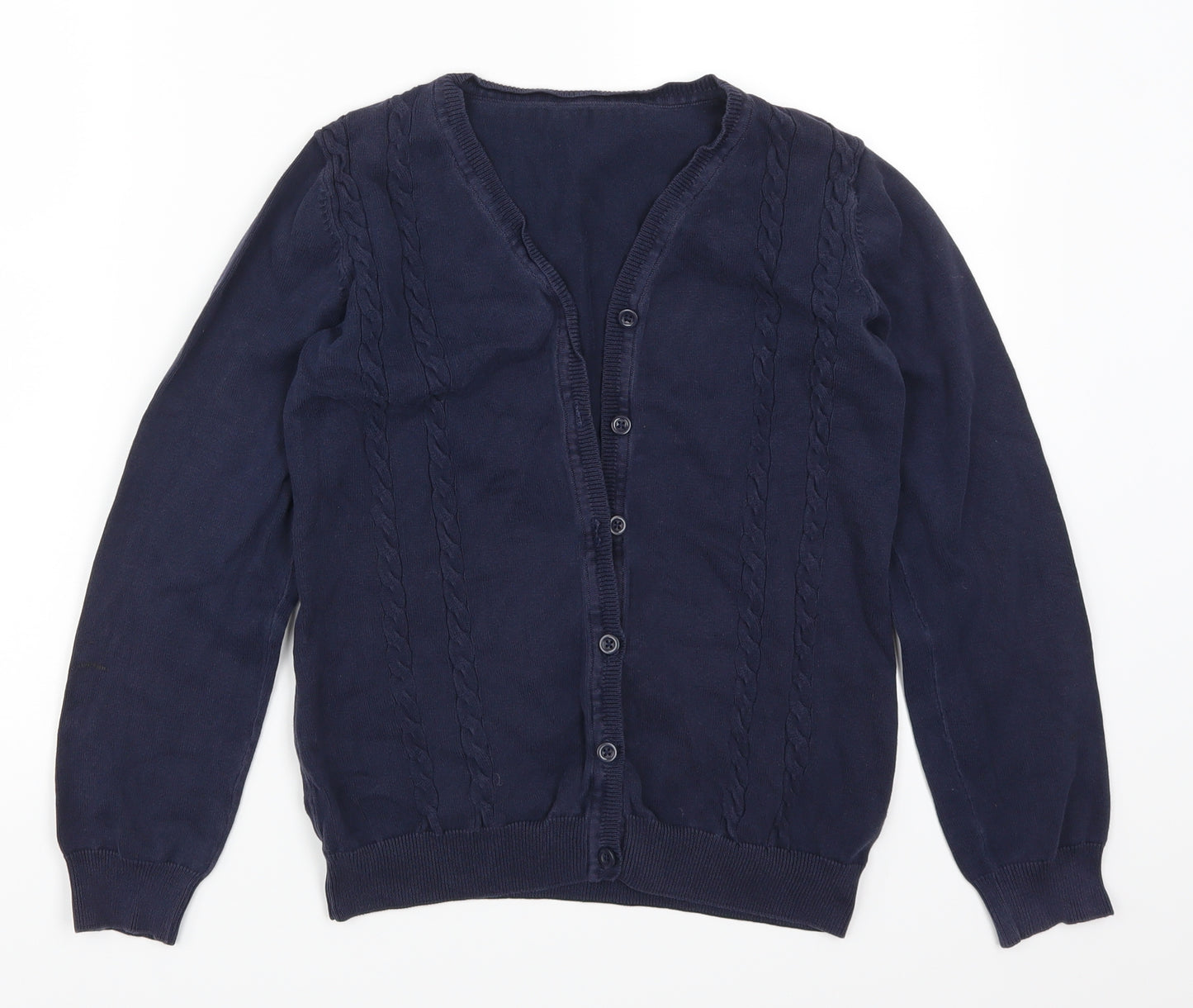 George Girls Blue   Cardigan Jumper Size 12-13 Years