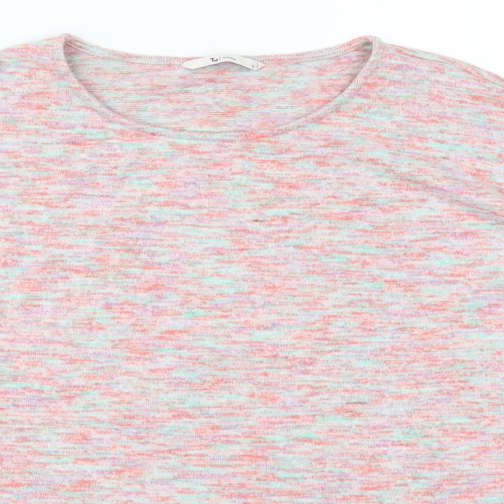 TU Womens Pink   Pullover Jumper Size 12  - Green