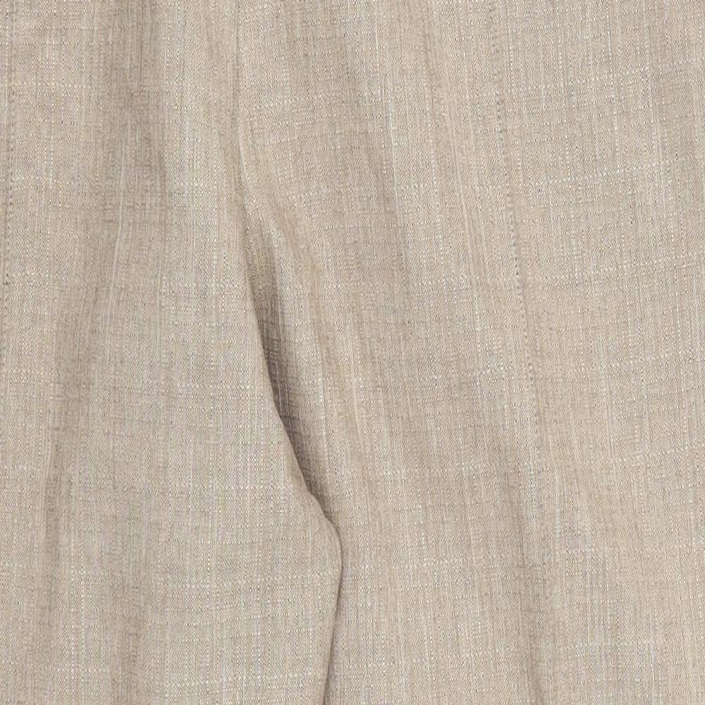 Marks and Spencer Womens Beige   Trousers  Size 22 L29 in