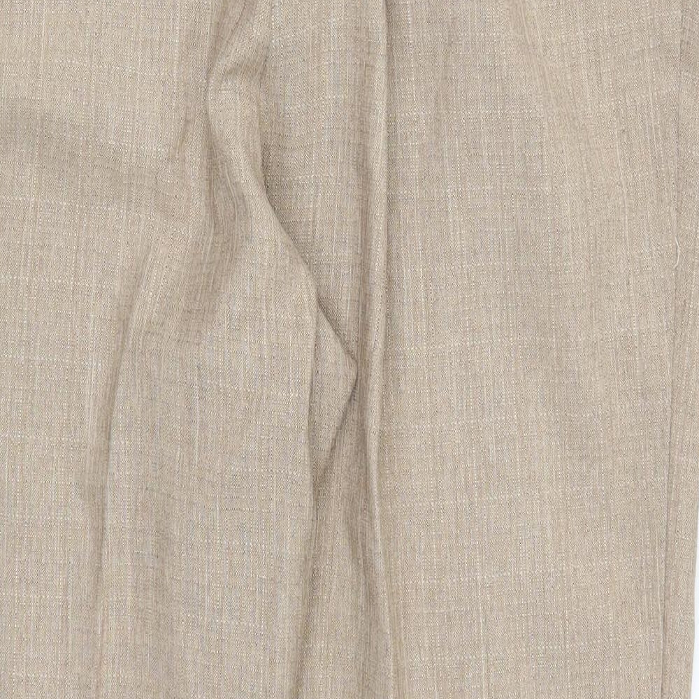 Marks and Spencer Womens Beige   Trousers  Size 22 L29 in